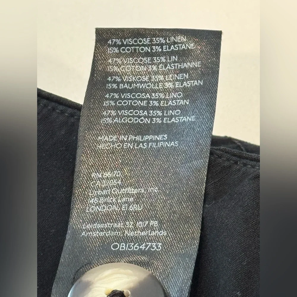 MAEVE Anthropologie The Colette Wide-Leg Cropped
Pants 30p Black - Picture 6 of 13